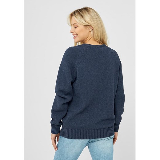 Sweter damski Derbe z okrągłym dekoltem 