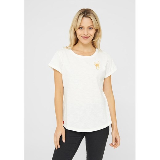 Derbe Koszulka w kolorze białym ze sklepu Limango Polska w kategorii Bluzki damskie - zdjęcie 166626734