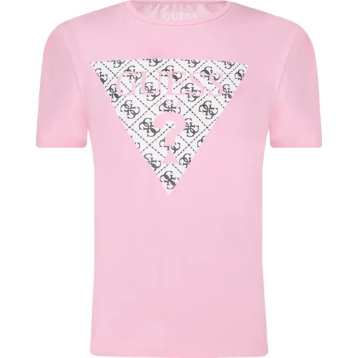 Guess T-shirt | Regular Fit ze sklepu Gomez Fashion Store w kategorii Bluzki dziewczęce - zdjęcie 166630221