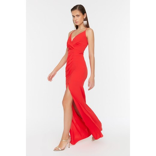 trendyol Sukienka w kolorze czerwonym ze sklepu Limango Polska w kategorii Sukienki - zdjęcie 166634594