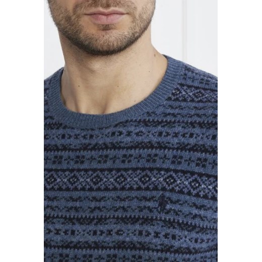 POLO RALPH LAUREN Wełniany sweter | Regular Fit Polo Ralph Lauren XXL promocja Gomez Fashion Store