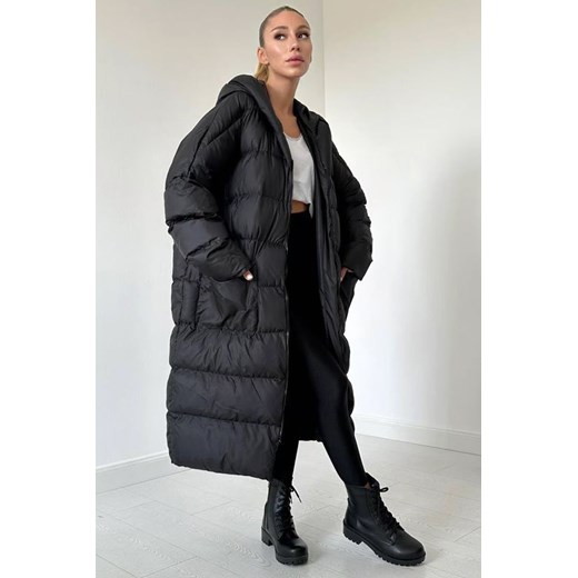Kurtka MEDELSA BLACK ze sklepu Ivet Shop w kategorii Płaszcze damskie - zdjęcie 166640062