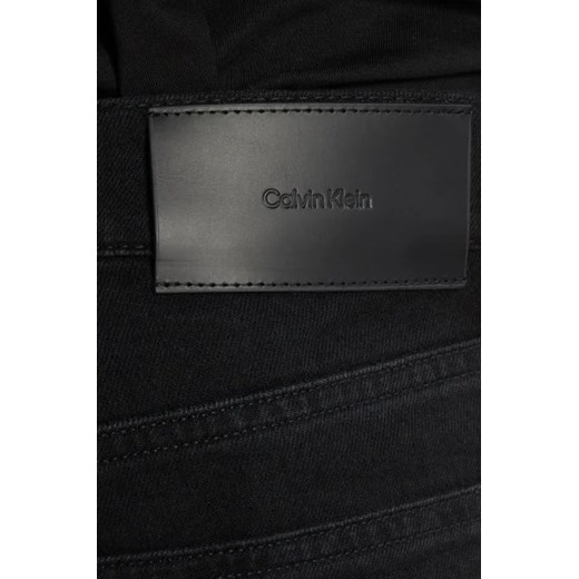 Calvin Klein Jeansy WASHED BLACK | Slim Fit Calvin Klein 32/34 wyprzedaż Gomez Fashion Store