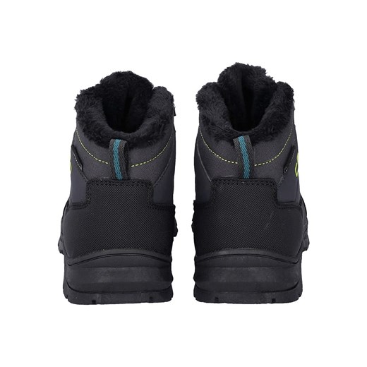 Czarne buty trekkingowe dziecięce CMP sznurowane 