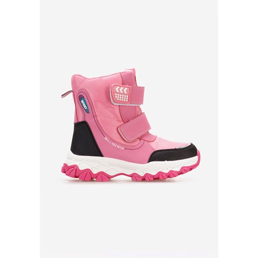 Różowe botki dziewczęce Azalia ze sklepu Zapatos w kategorii Buty zimowe dziecięce - zdjęcie 166645821