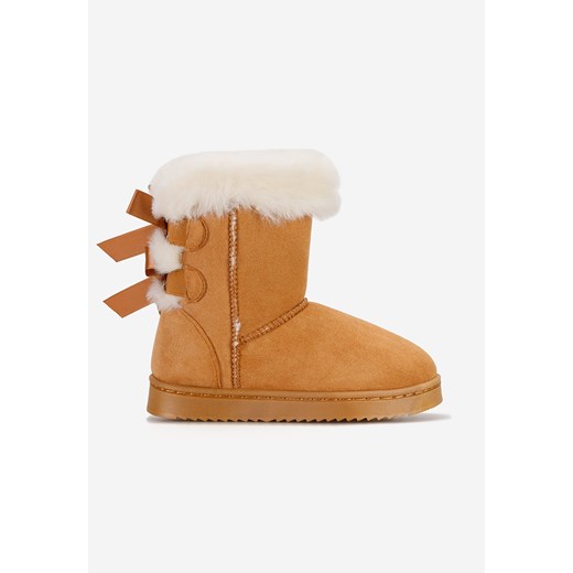 Camelowe kozaki dziewczęce Parana C ze sklepu Zapatos w kategorii Buty zimowe dziecięce - zdjęcie 166651112
