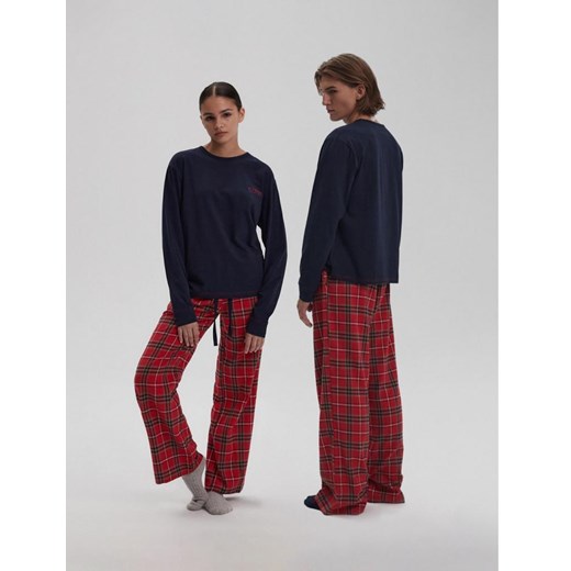 Piżama PIJAMA SET Czerwony-Granat XS/S Diverse XL/XXL Diverse