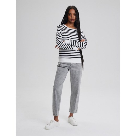 Jeansy damskie Diverse szare