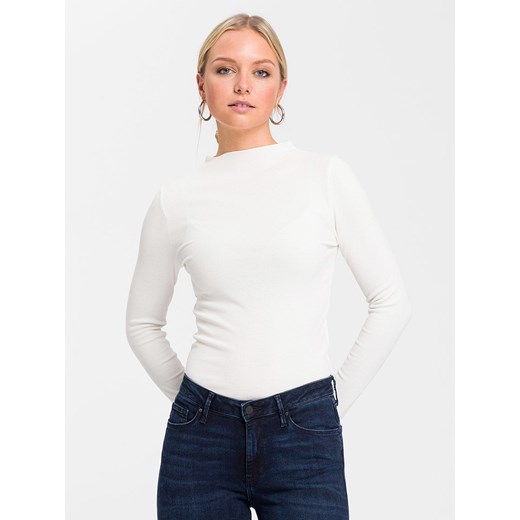 Cross Jeans Koszulka w kolorze kremowym ze sklepu Limango Polska w kategorii Bluzki damskie - zdjęcie 166653900