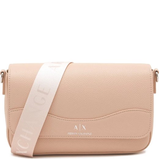 Armani Exchange listonoszka ze skóry ekologicznej