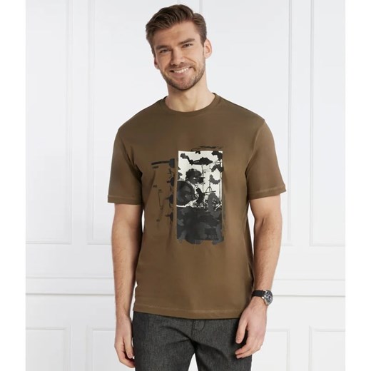BOSS ORANGE T-shirt TeRetroLeo | Relaxed fit ze sklepu Gomez Fashion Store w kategorii T-shirty męskie - zdjęcie 166653990