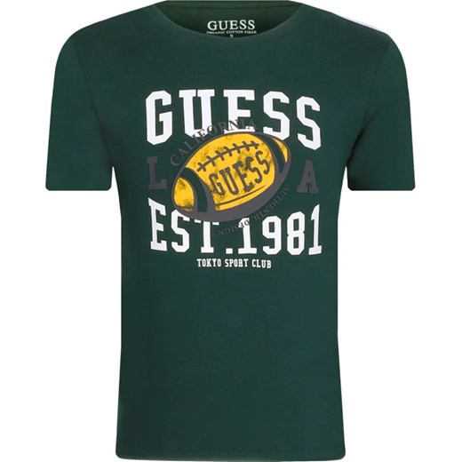 Guess T-shirt | Regular Fit ze sklepu Gomez Fashion Store w kategorii T-shirty chłopięce - zdjęcie 166654722