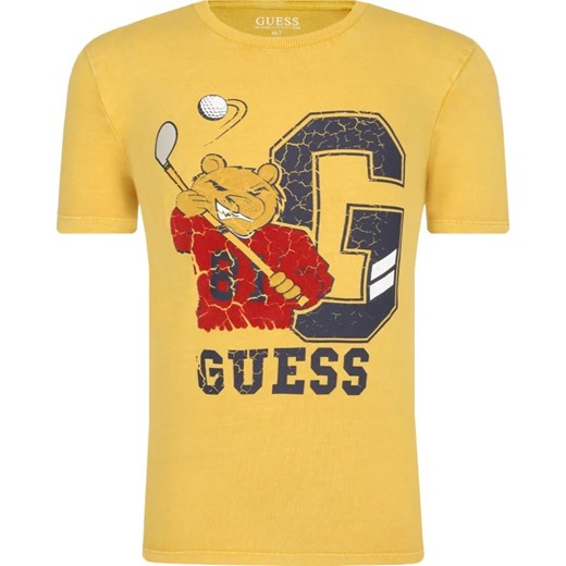 Guess T-shirt | Regular Fit ze sklepu Gomez Fashion Store w kategorii T-shirty chłopięce - zdjęcie 166654732