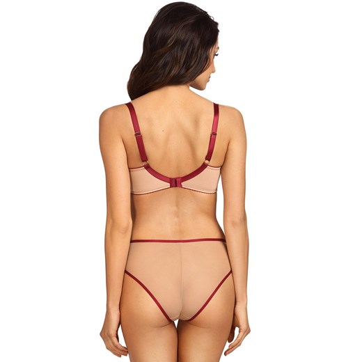 Figi damskie typu tanga bordowe Tresor C511, Kolor bordowy, Rozmiar M, Ewa Bien ze sklepu Intymna w kategorii Majtki damskie - zdjęcie 166661861