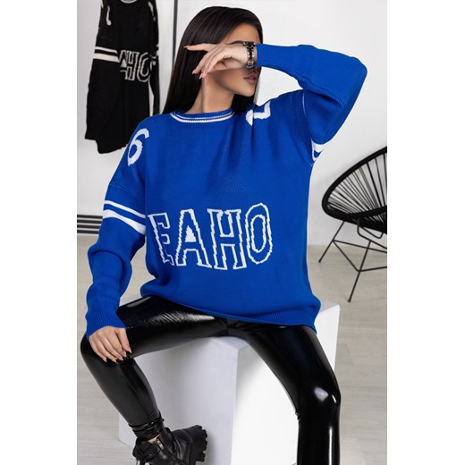 Bluza BANSEMA BLUE uniwersalny Ivet Shop promocyjna cena