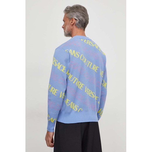 Sweter męski Versace Jeans z napisem