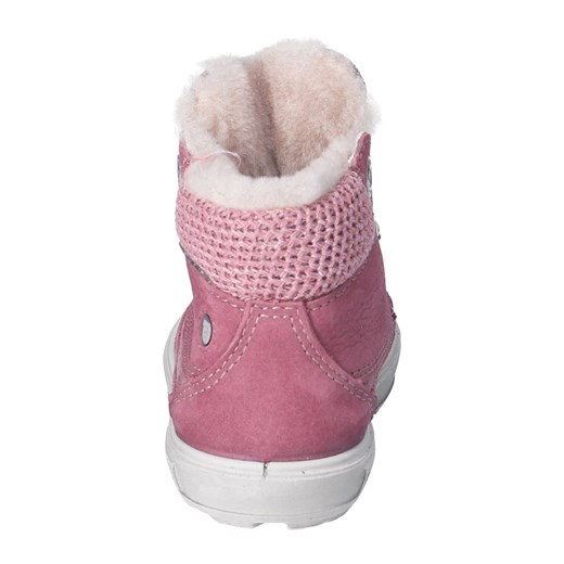 Buty zimowe dziecięce różowe Pepino wiązane 