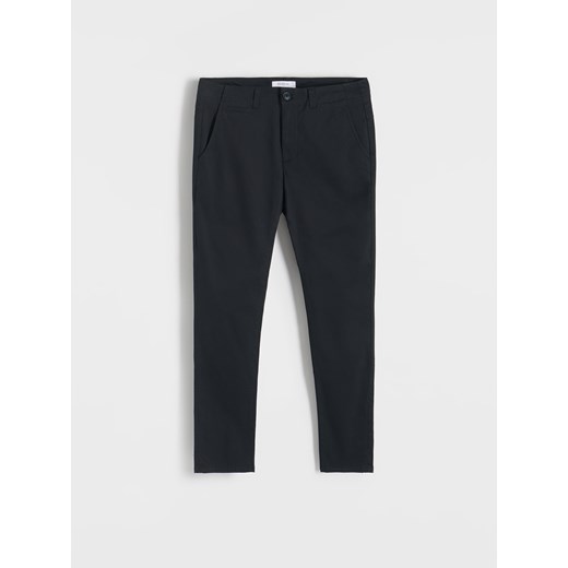 Reserved - Spodnie chino slim fit - czarny Reserved XL Reserved