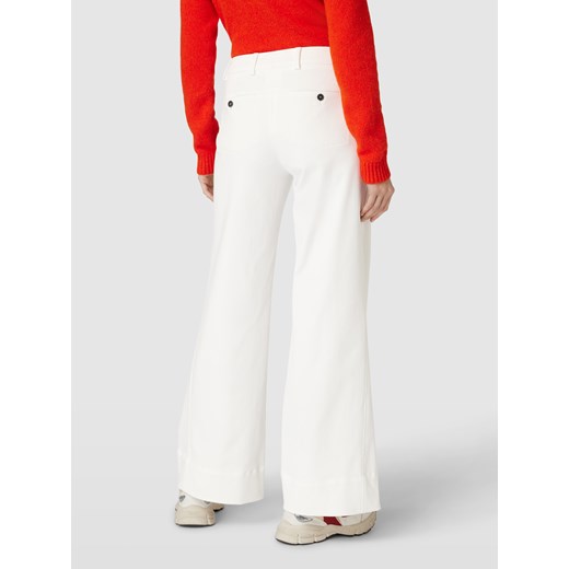 Jeansy z poszerzaną nogawką w jednolitym kolorze Windsor 46 Peek&Cloppenburg 