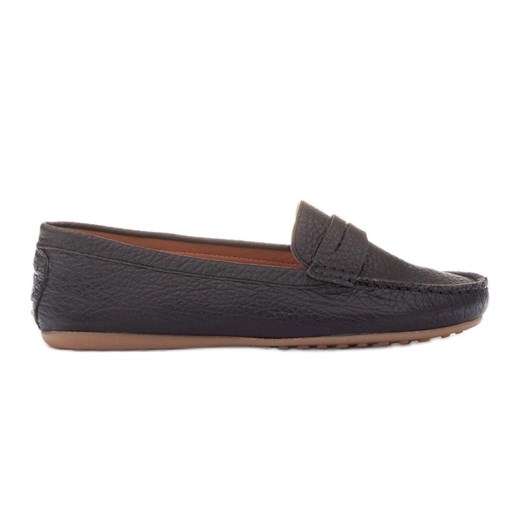 Marco Shoes Mokasyny z elastyczną podeszwą czarne ze sklepu ButyModne.pl w kategorii Mokasyny damskie - zdjęcie 166675281