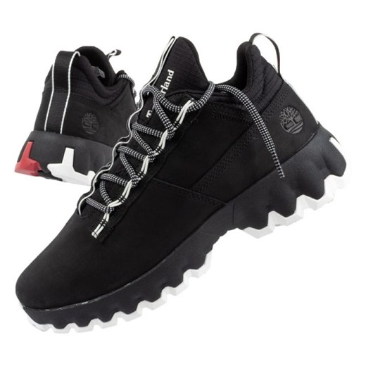 Buty Timberland Edge Sneaker M TB0A2KSF001 czarne ze sklepu ButyModne.pl w kategorii Buty trekkingowe męskie - zdjęcie 166675474