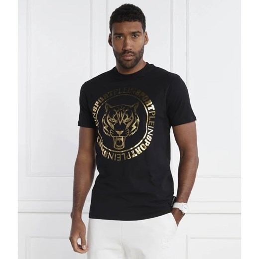 Plein Sport T-shirt Round | Regular Fit ze sklepu Gomez Fashion Store w kategorii T-shirty męskie - zdjęcie 166678532