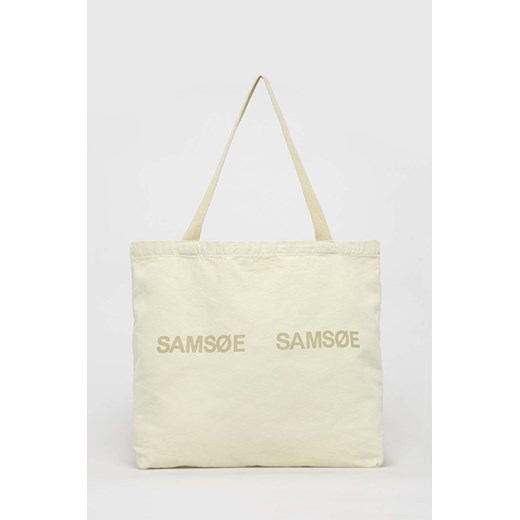 Samsoe shopper bag na ramię matowa 