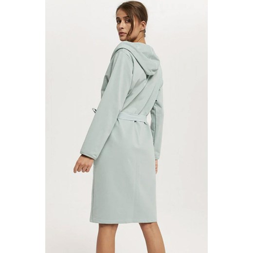 Szlafrok damski na długi rękaw Karina, Kolor miętowy, Rozmiar S, Italian Fashion ze sklepu Primodo w kategorii Szlafroki damskie - zdjęcie 166696614