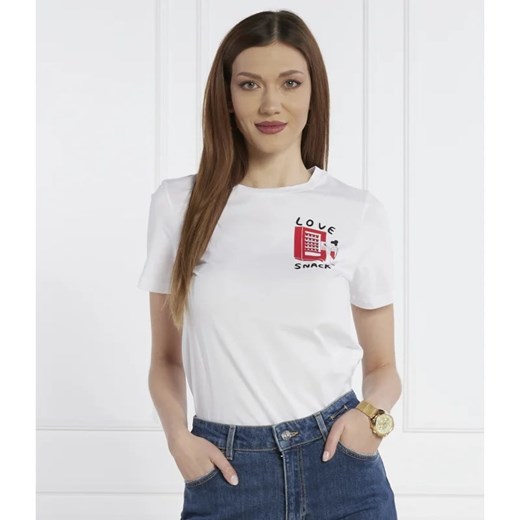 Marella SPORT T-shirt | Regular Fit ze sklepu Gomez Fashion Store w kategorii Bluzki damskie - zdjęcie 166699002