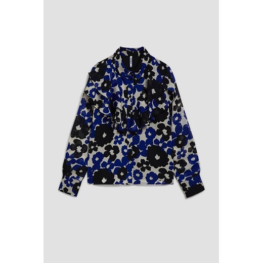 Koszula damska Moodo.pl w kwiaty 