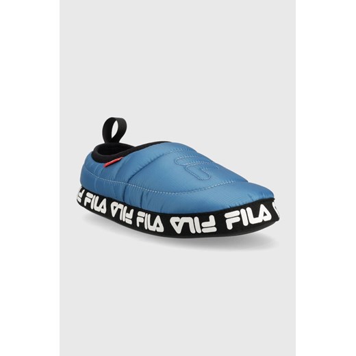 Niebieskie kapcie męskie Fila