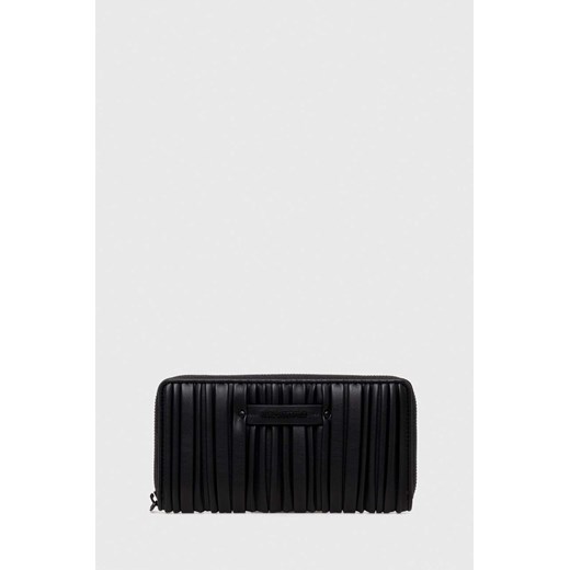 Karl Lagerfeld portfel damski kolor czarny ze sklepu ANSWEAR.com w kategorii Portfele damskie - zdjęcie 166767931