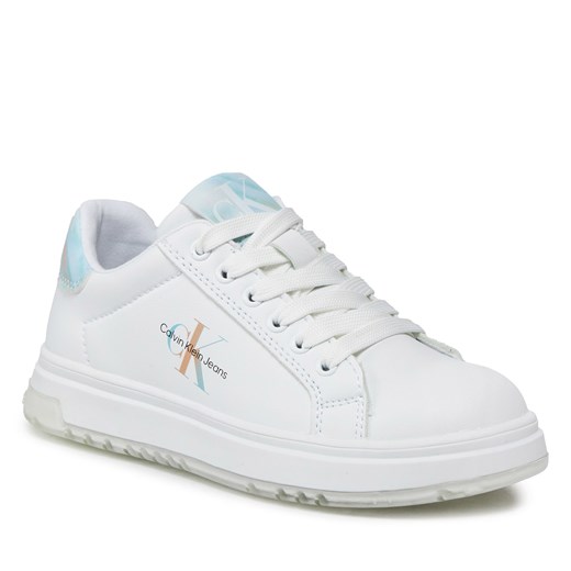 Sneakersy Calvin Klein Jeans V3A9-80787-1355 M White/Multicolor X256 33 eobuwie.pl