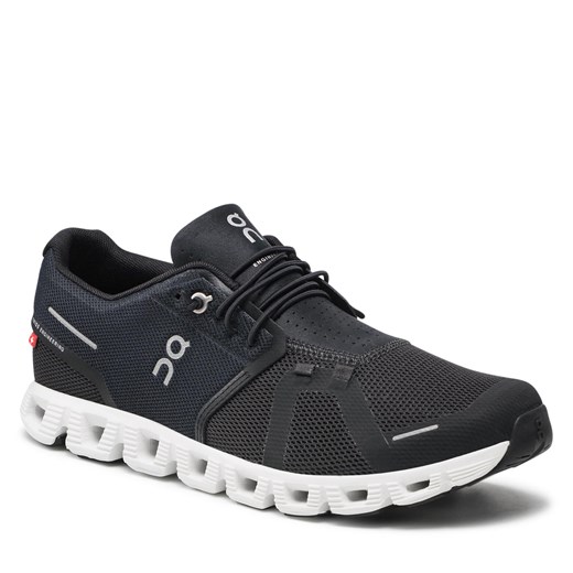 Sneakersy On Cloud 5 5998919 Black/White On 44 eobuwie.pl
