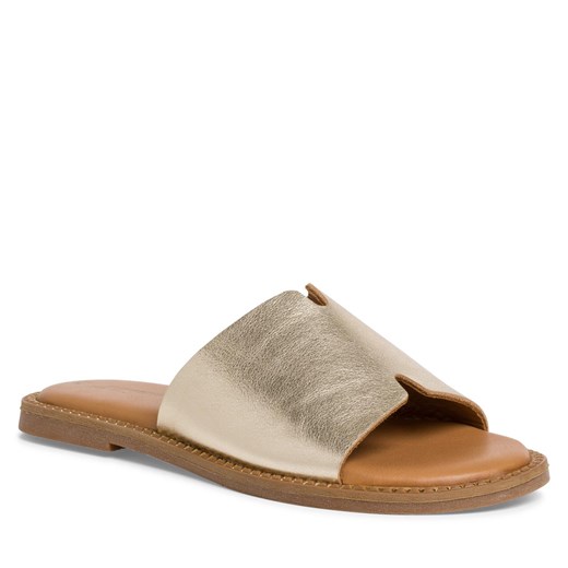 Klapki Tamaris 1-27135-20 Light Gold 909 Tamaris 38 promocyjna cena eobuwie.pl