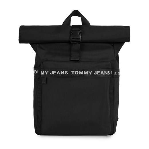 Plecak Tommy Jeans Tjm Essential Rolltop Bp AM0AM11176 Czarny ze sklepu eobuwie.pl w kategorii Plecaki - zdjęcie 166770783