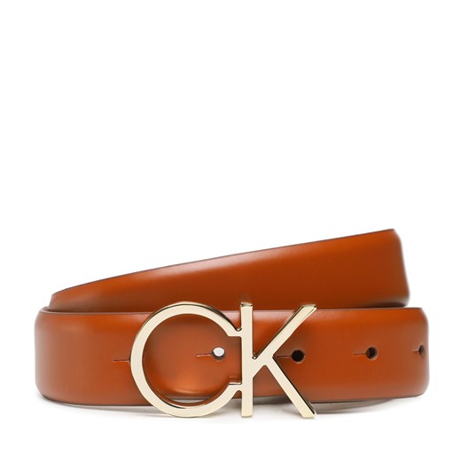 Pasek Damski Calvin Klein Re-Lock Ck Logo Belt 30Mm K60K610157 HJJ ze sklepu eobuwie.pl w kategorii Paski damskie - zdjęcie 166771790
