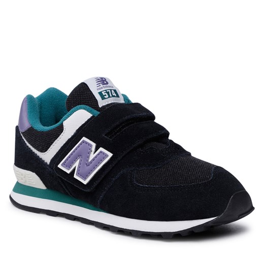 Sneakersy New Balance PV574NV1 Czarny New Balance 32 eobuwie.pl
