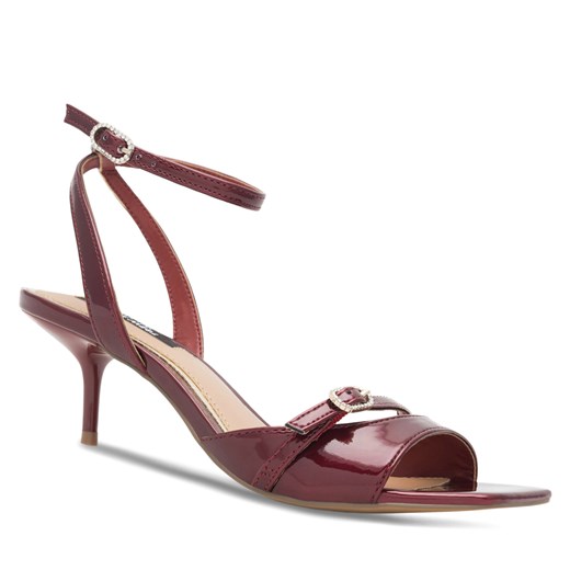 Sandały Nine West FEROZA BYCCC02 Bordowy Nine West 36 promocja eobuwie.pl