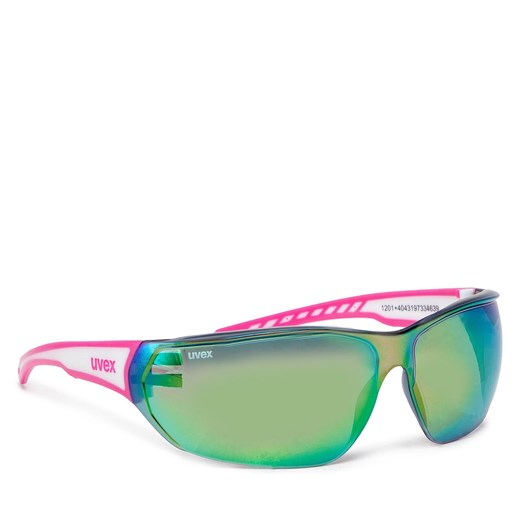 Okulary przeciwsłoneczne Uvex Sportstyle 204 S5305253816 Pink White ze sklepu eobuwie.pl w kategorii Okulary przeciwsłoneczne damskie - zdjęcie 166773253