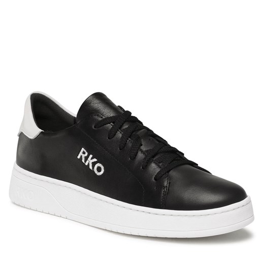 Sneakersy Ryłko 0ERM8_U Czarny+Biały 799 Ryłko 37 eobuwie.pl