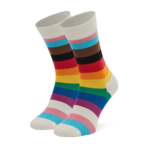 Skarpety wysokie damskie Happy Socks PRS01-0200 Kolorowy Happy Socks 41/46 eobuwie.pl wyprzedaż