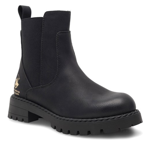 Kozaki Beverly Hills Polo Club CS6135-03 Czarny 33 eobuwie.pl