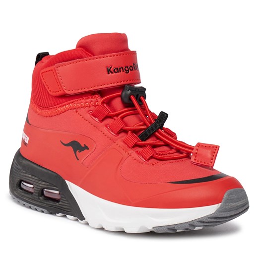 Trzewiki KangaRoos Kx-Hydro 18598 000 6173 Fiery Red/Jet Black Kangaroos 28 eobuwie.pl