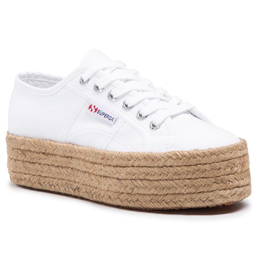 Espadryle Superga 2790 Rope S51186W White 901 41 okazyjna cena eobuwie.pl