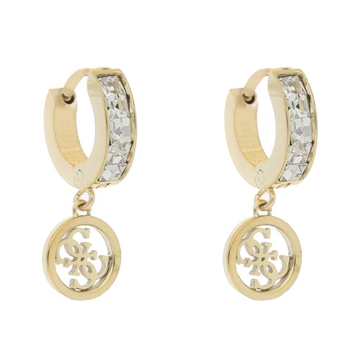 Kolczyki Guess Huggie Me JUBE03 147JW YG Guess one size eobuwie.pl