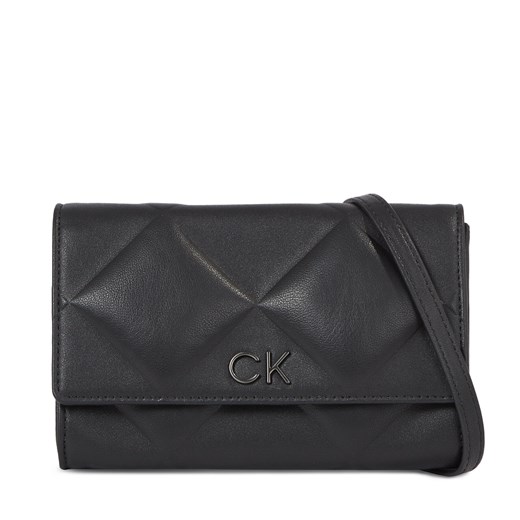 Torebka Calvin Klein Re-Lock Quilt Mini Bag K60K611086 Ck Black BAX ze sklepu eobuwie.pl w kategorii Listonoszki - zdjęcie 166776960