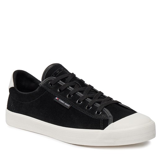 Sneakersy Tommy Jeans Th Central Cc And Coin Black BDS Tommy Jeans 42 eobuwie.pl