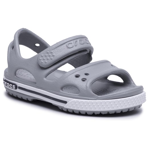 Sandały Crocs Crocband II Sandal Ps 14854 Light Grey/Navy Crocs 24.5 eobuwie.pl