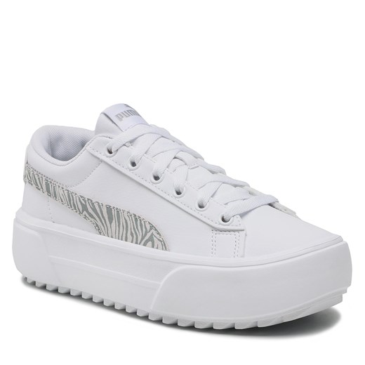 Sneakersy Puma Kaia Platform Tiger 383915 02 Puma White/Harbor Mist Puma 37.5 wyprzedaż eobuwie.pl